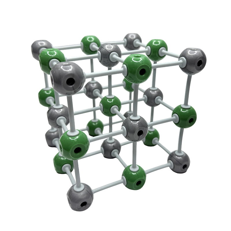 Instrumento de ensino de química modelo de ensino de química do ensino médio modelo de estrutura cristalina de cloreto de sódio