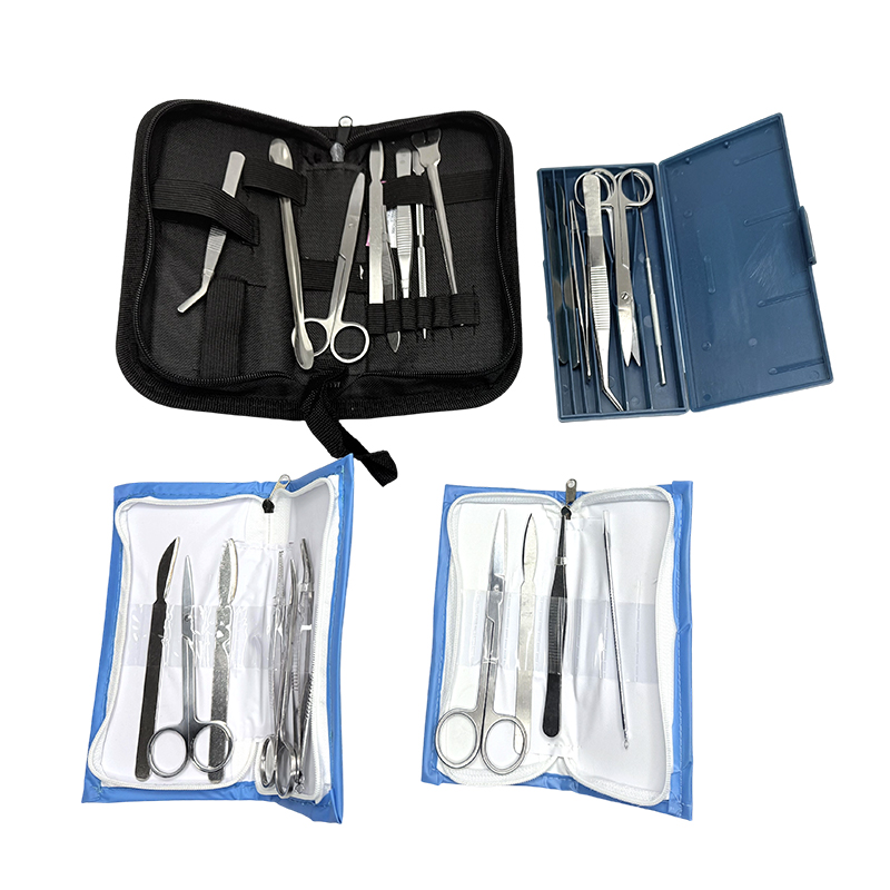 Kit de dissecação veterinária e ferramentas de dissecação para estudantes para dissecação abrangente de animais