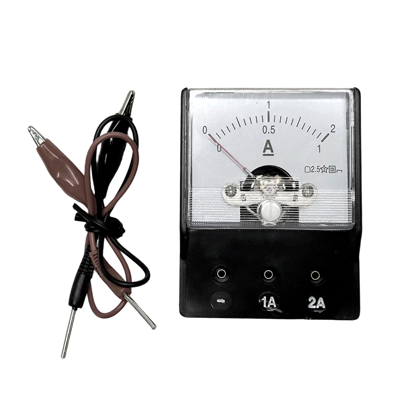 Instrumentos de ensino, equipamento de experimento de circuito elétrico físico, amperímetro para estudantes