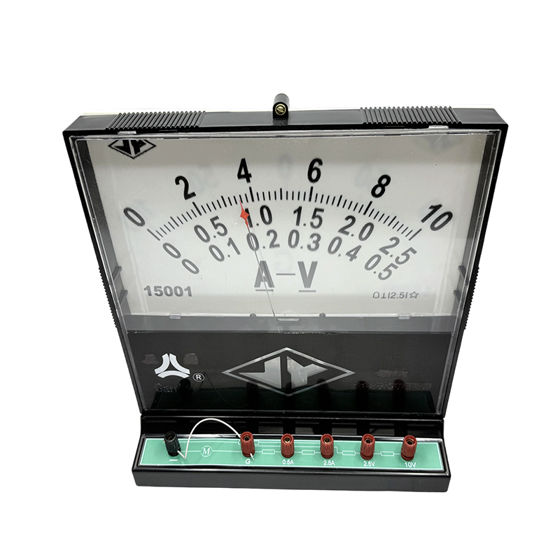 Instrumentos de ensino equipamentos de experimento de circuito elétrico físico demonstram voltímetro elétrico analógico