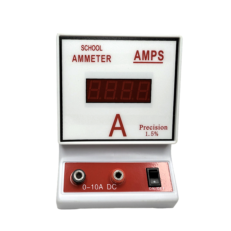 Instrumentos de ensino circuito elétrico físico equipamento experimental amperímetro digital