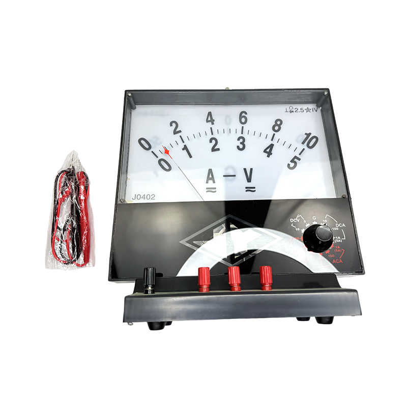 Instrumentos de ensino, circuito elétrico físico, equipamento experimental, medidor de ampere-tensão