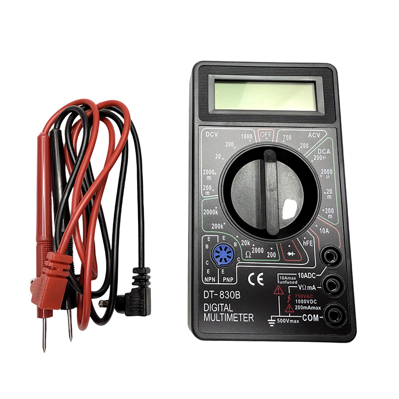 Instrumentos de ensino equipamento de experimento de circuito elétrico físico Multímetro digital portátil （medidor universal com display digital） instrumentação elétrica