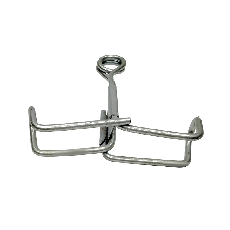 Braçadeira de parada de água de nascente de aço inoxidável de laboratório