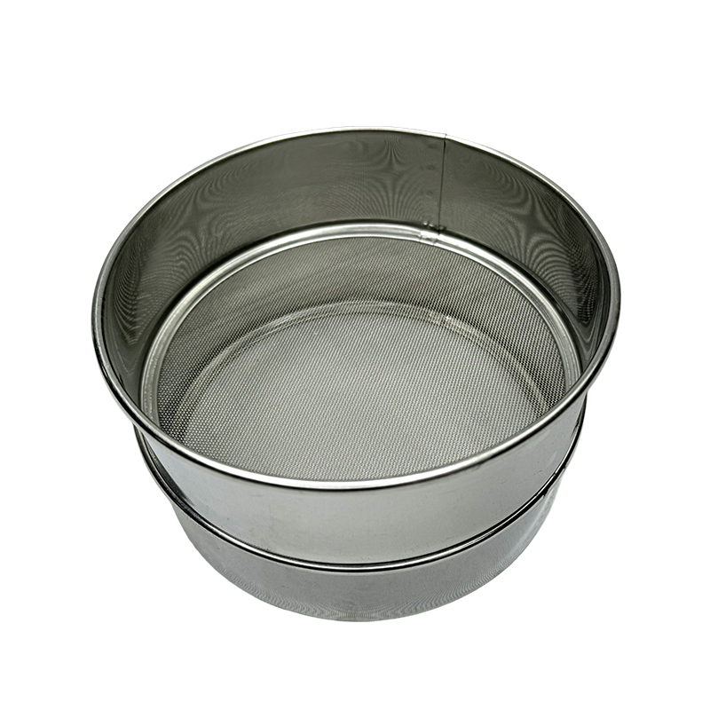 Peneira de teste de malha de arame de laboratório de aço inoxidável