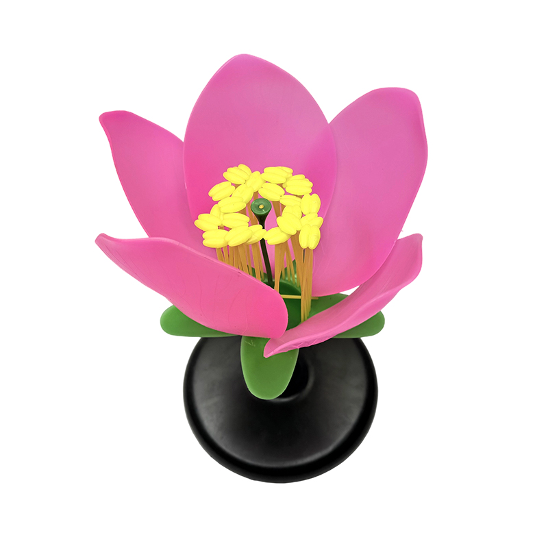 Modelo anatômico para ensino escolar modelo de flor de flor de pêssego
