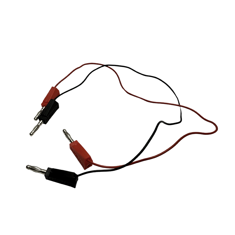 Fio de conexão de teste de equipamento de ensino para cabos de kit de teste de plugue banana elétrico de laboratório