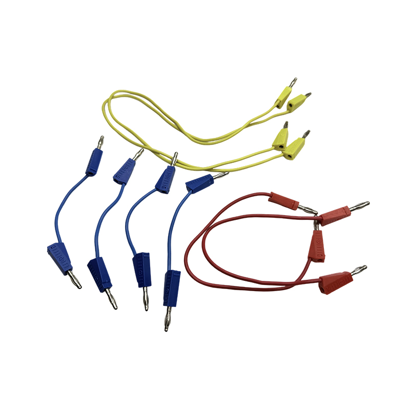 Equipamento de ensino teste fio de conexão para laboratório elétrico banana plug teste fio conjunto kit cabos