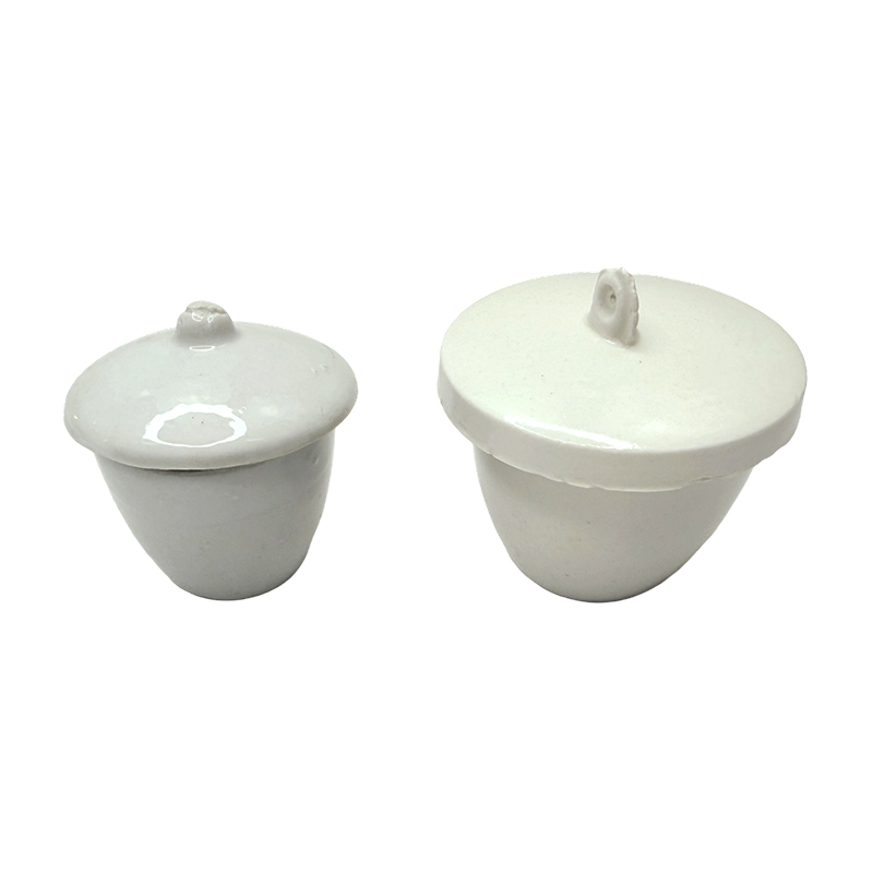 Cadinho de porcelana química de laboratório/cadinho de laboratório