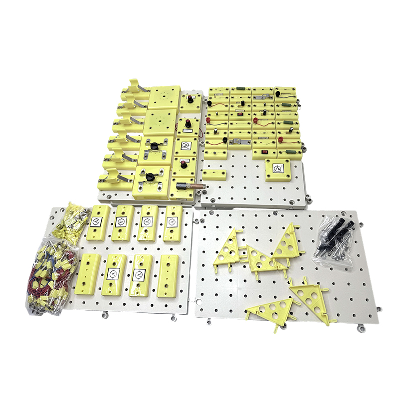Instrumento de laboratório de física escolar, experimento científico e kit de ensino, placa de circuito de demonstração do ensino médio