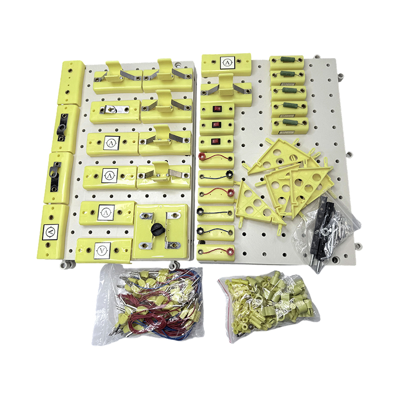 Instrumento de laboratório de física escolar, experimento científico e kit de ensino, placa de circuito de demonstração do ensino médio