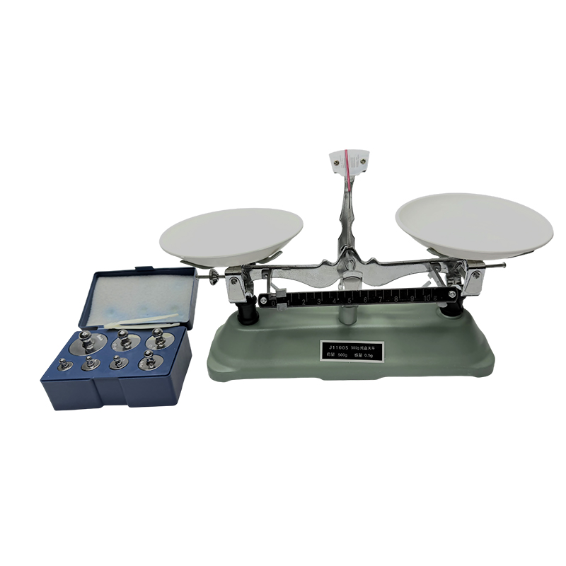 Balança de pesagem manual 500g, contador de laboratório de alta precisão, equipamento de ensino de física