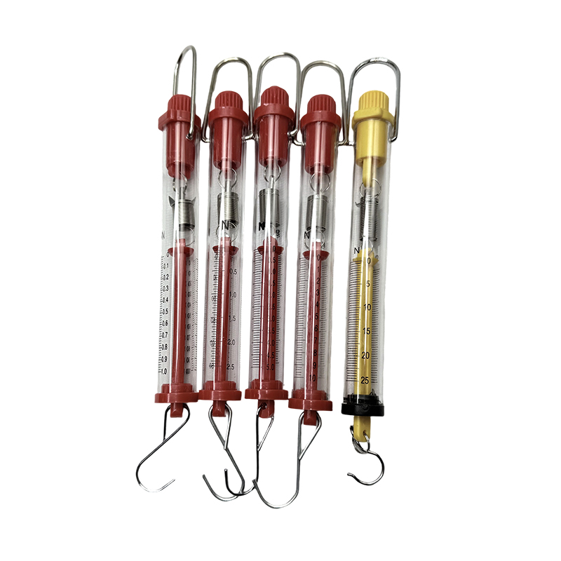 Instrumento de laboratório de física escolar experimento científico kit de educação de ensino 1N 2.5N 5N 10N 20N 30N 50N Dinamômetro cilíndrico/Dinamômetro cilíndrico