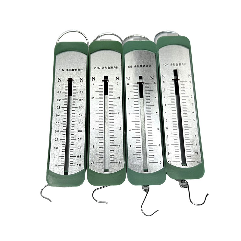 Instrumento de laboratório de física escolar, experimento científico e kit de ensino, caixa de tira, dinamômetro 1n/2.5n/5n/10n, dinamômetro de mola