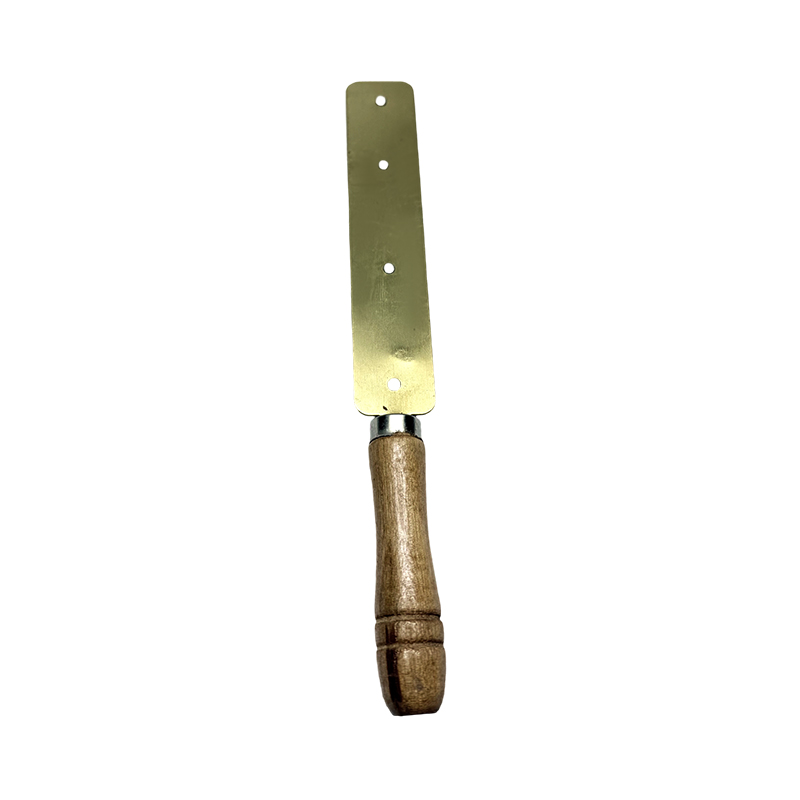 Folha bimetálica de cobre e ferro com cabo de madeira para instrumentos de laboratório de física/escola/equipamento de ensino