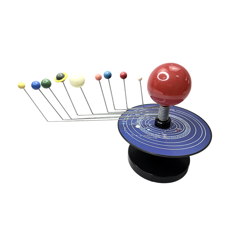 Equipamento educacional geografia instrumento celestial nove planetas o sistema solar modelo de nove planetas