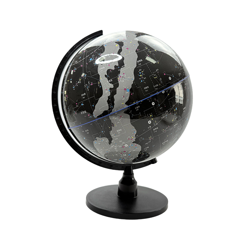 Globo celestial de estrela negra luminosa