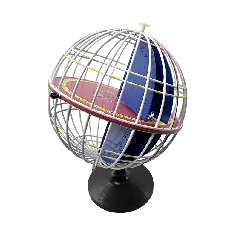 Modelo educacional de longitude geográfica de teodolito