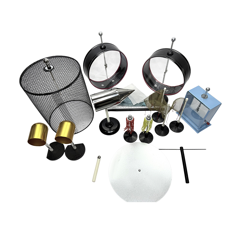 Kit de experimento eletrostático de laboratório, auxiliares de aprendizagem de física