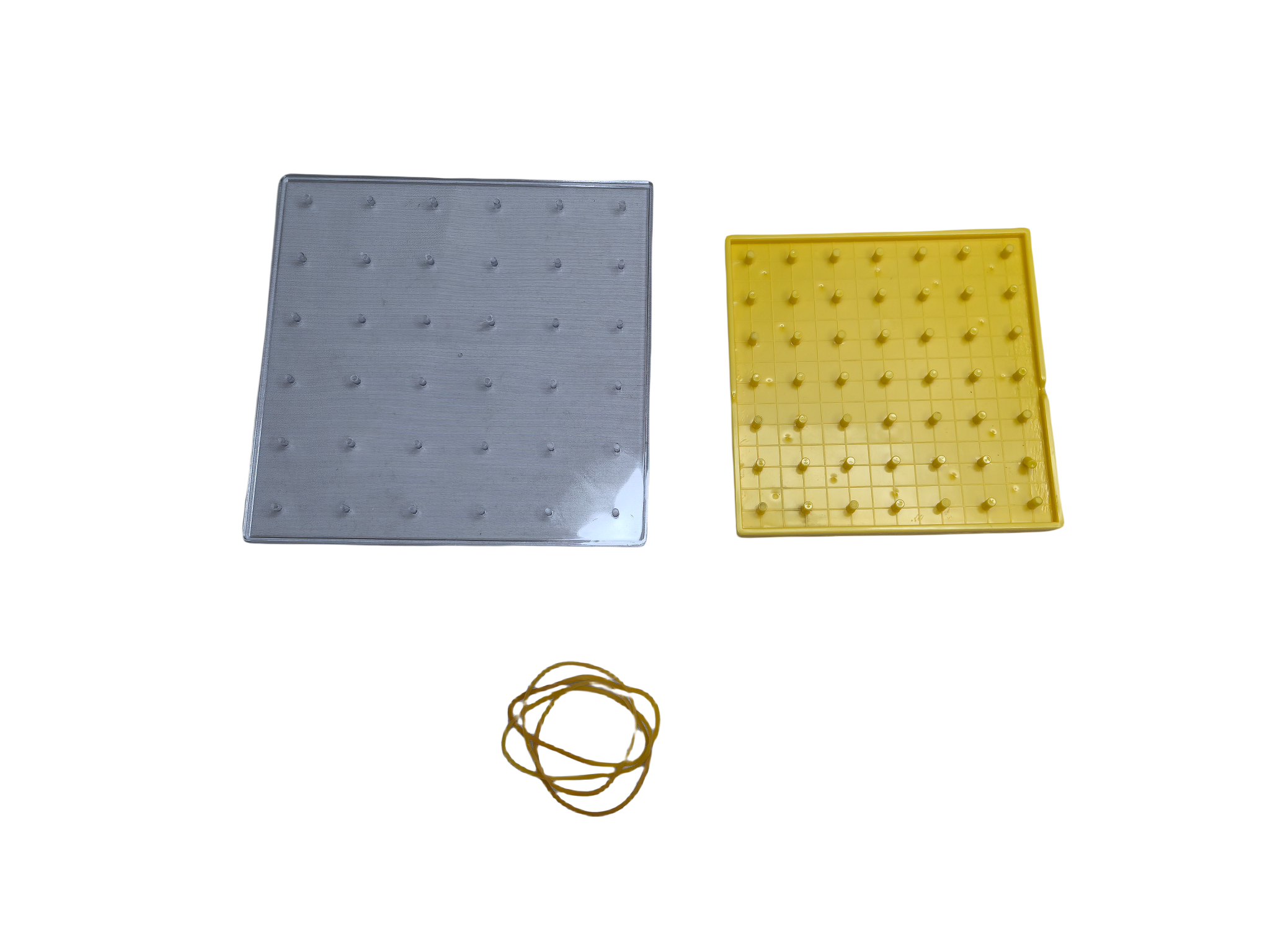 Geoboard Plástico - Auxílio ao Ensino de Matemática