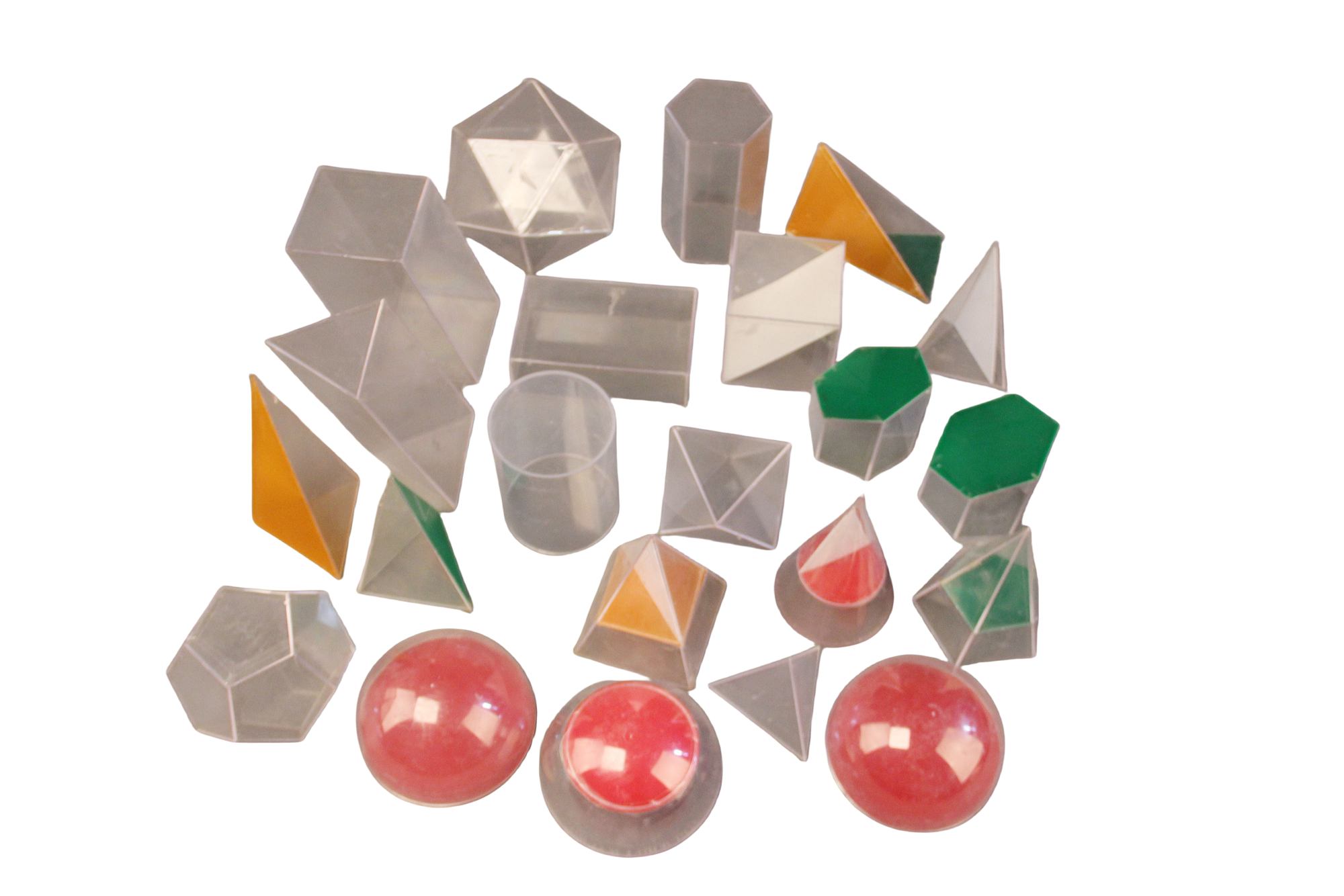 Conjunto Geométrico Plástico Educacional