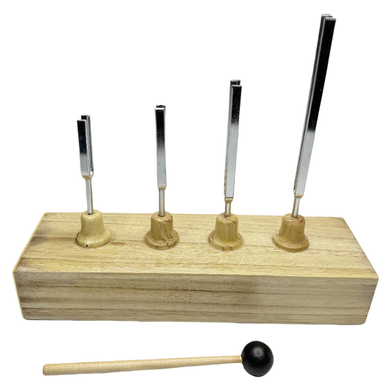 Conjunto de diapasão / instrumentos de laboratório de física