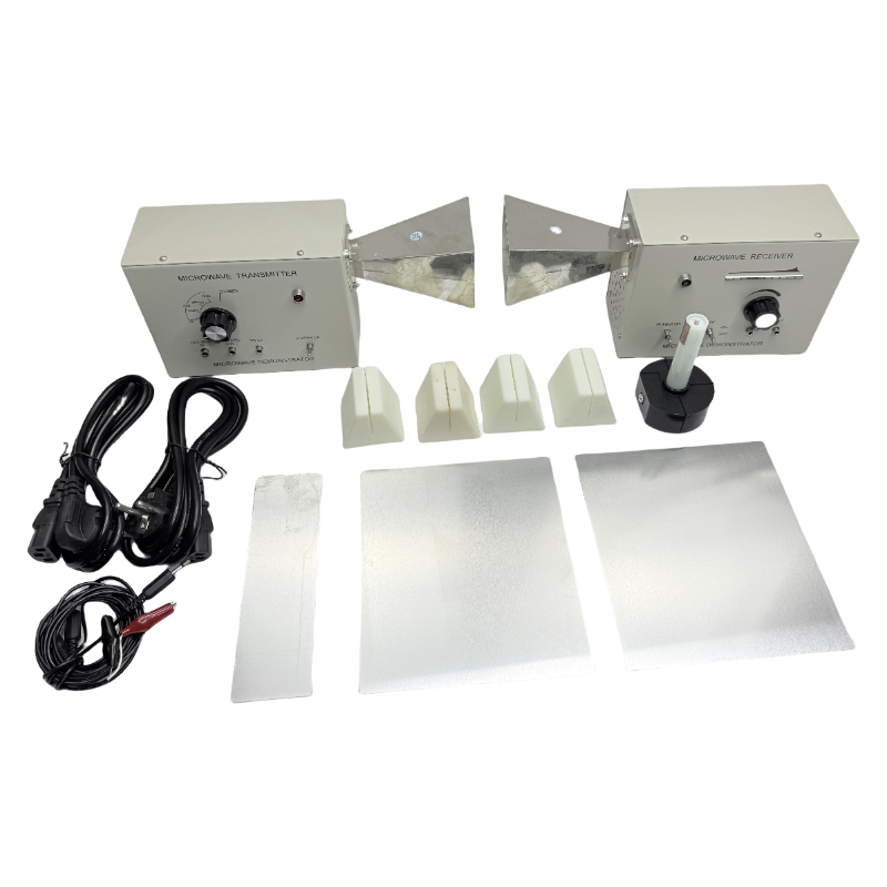 Kits de experimentos científicos polarização de interferência de ondas eletromagnéticas e equipamentos científicos de difração