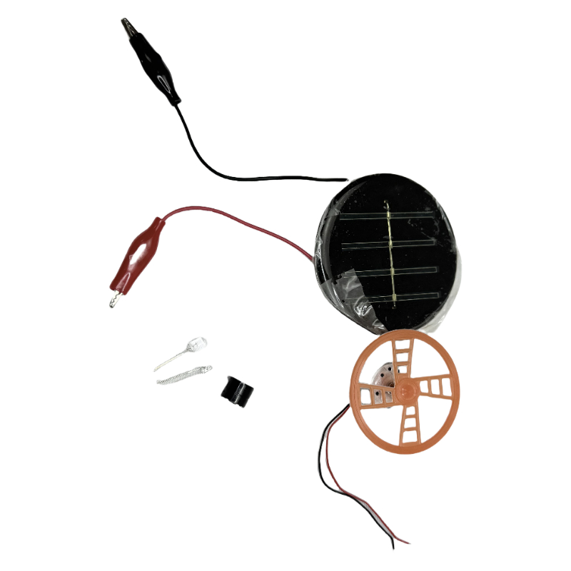 Instrumento de experimento de ciência de material de aplicação de energia solar para ensino de física